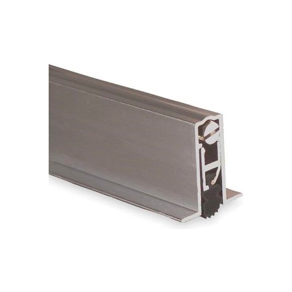 Yale Commercial Pemko Door Bottom W/ Pemkoprene Insert 36"L x 1-5/16"W Mill Aluminum 85667 - main